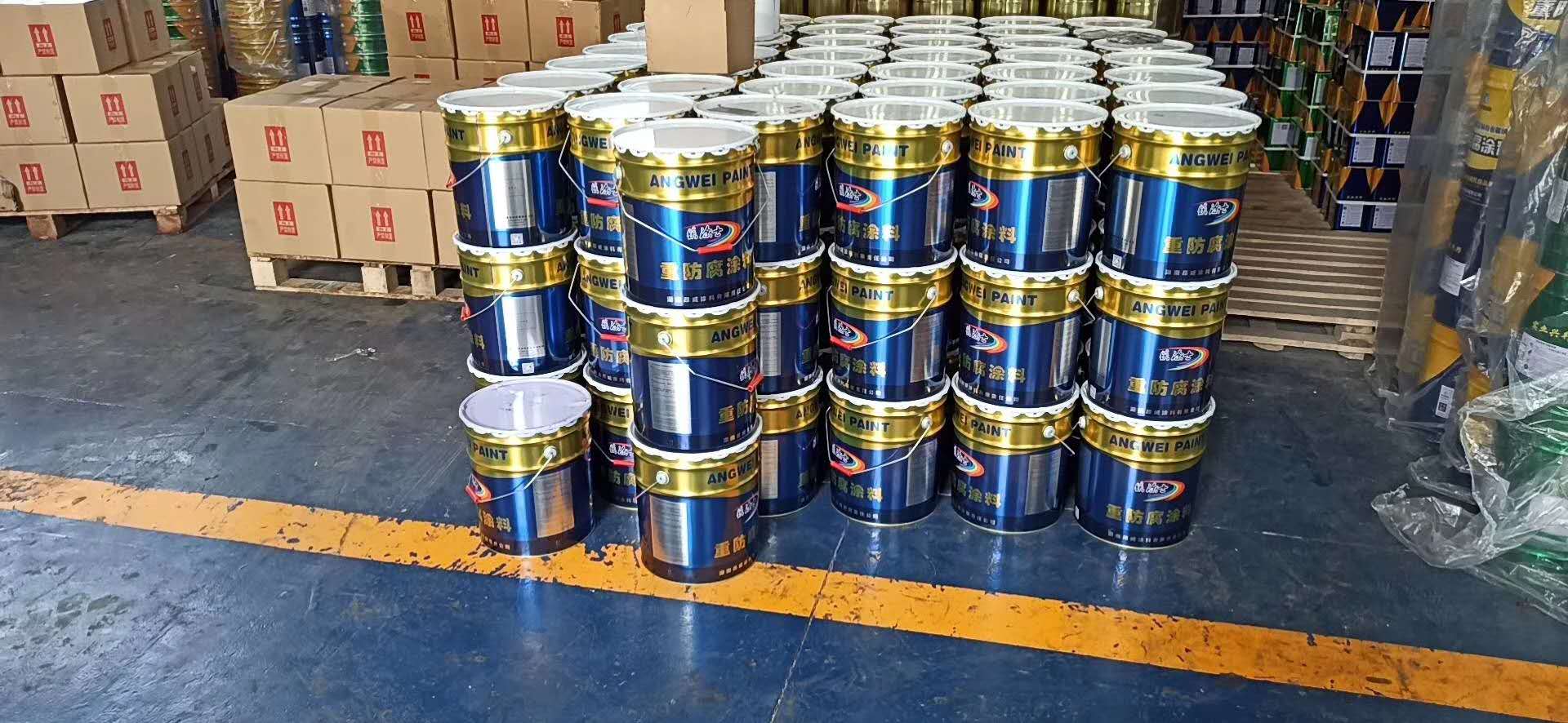 昂威涂料生產車間